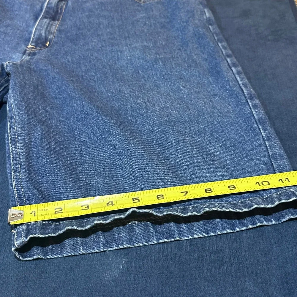 Vintage Weeds Mens Denim Shorts Size 40 Blue Medium Wash Relaxed Fit 100% Cotton